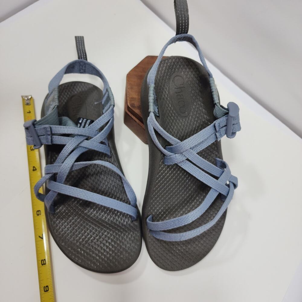 Chaco Blue Strap Unisex Kids Sports Sandals Size 3 - Picture 3 of 6